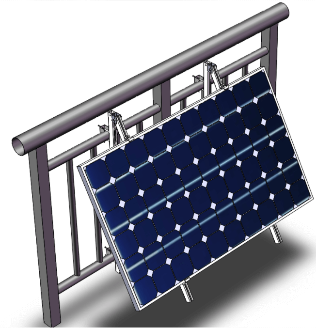 Suporte Solar para Varanda