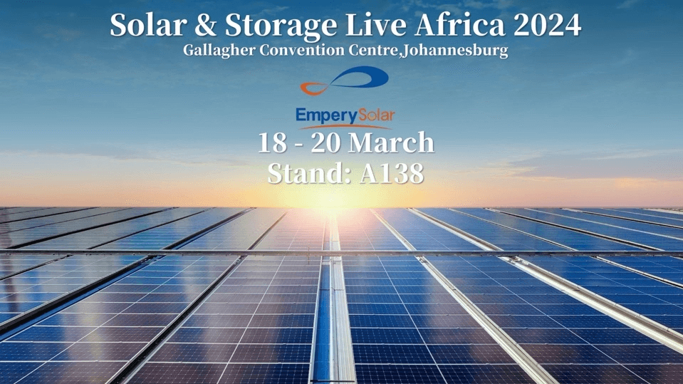 Xiamen Emperysolar Shines at solar Exhibition in South Africa